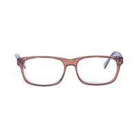 OPTIWAR BB06 Spectacles Frame in Glossy Brown — view 1