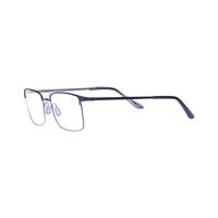 OPTIWAR BB35 Spectacles Frame in Black & Silver — view 3