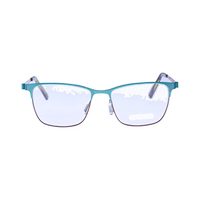 OPTIWAR BB47 Spectacles Frame in Green & Brown — view 1