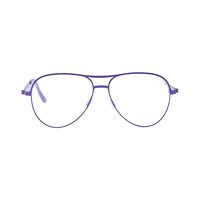 OPTIWAR BB89 Spectacles Frame in Purple — view 1