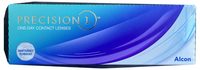 Precision1 daily disposable contact lenses, 30 lens pack, front of the box