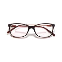 TEACHER AA35 Spectacles Frame in Dark Brown — view 1