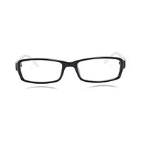 No Art AB71 Spectacles Frame in Black Glossy — view 1