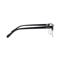 BOSS AB29 Spectacles Frame in Half Glossy Black Half Silver — view 9