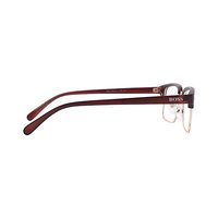 BOSS AB31 Spectacles Frame in Half Brown Matt Half Golden — view 9