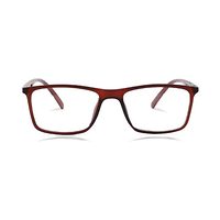 SEVEN COLOURS AB51 Spectacles Frame in Dark Brown — view 1