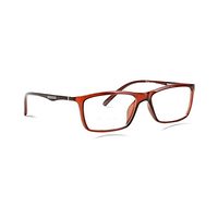 SEVEN COLOURS AB54 Spectacles Frame in Dark Brown Glossy — view 2
