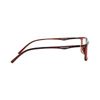 SEVEN COLOURS AB54 Spectacles Frame in Dark Brown Glossy — view 4