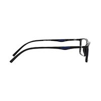 SEVEN COLOURS AB55 Spectacles Frame in Black Glossy — view 4