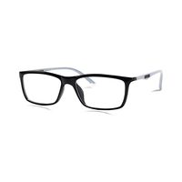 SEVEN COLOURS AB57 Spectacles Frame in Black Glossy — view 4