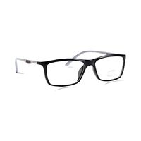 SEVEN COLOURS AB57 Spectacles Frame in Black Glossy — view 5