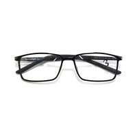 LOUIS STYLE AD62 Spectacles Frame in Glossy Black — view 1