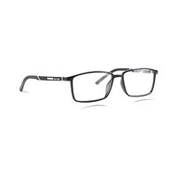 LOUIS STYLE AD62 Spectacles Frame in Glossy Black — view 2