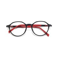 LOUIS STYLE AD65 Spectacles Frame in Matte Black — view 1