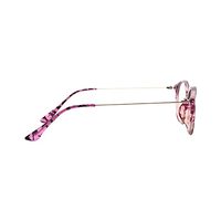 NANSHA TR 90 AE52 Spectacles Frame in Tortoiseshell Pink Print — view 4