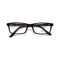 POOLAR AE57 Spectacles Frame in Glossy Reddish Brown — view 1