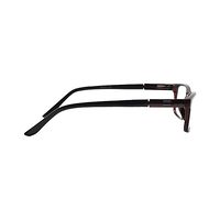 POOLAR AE57 Spectacles Frame in Glossy Reddish Brown — view 4
