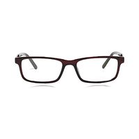 POOLAR AE57 Spectacles Frame in Glossy Reddish Brown — view 5