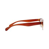 ULTEM AE68 Spectacles Frame in Half Glossy Brown+white — view 4