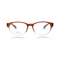 ULTEM AE68 Spectacles Frame in Half Glossy Brown+white — view 5