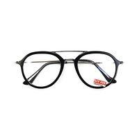 UV 400 AF14 Spectacles Frame in Black Glossy Stick -black And Metal — view 1