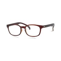 IDOR AF23 Spectacles Frame in Black Matt Brownish Look — view 3