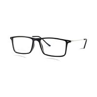 VOLGA AG03 Spectacles Frame in Glossy Black — view 3