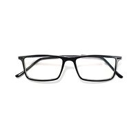 VOLGA AG19 Spectacles Frame in Glossy Black — view 1