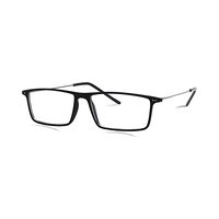 VOLGA AG21 Spectacles Frame in Matte Black — view 3