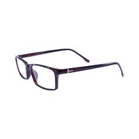 AHC ZM18004 AG46 Spectacles Frame in Glossy Brown — view 3