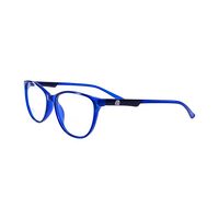 AHC ZM18006 AG48 Spectacles Frame in Glossy Blue — view 3