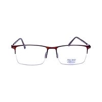 POLO SPORT T1-8806 AG63 Spectacles Frame in Half Matte Brown Half White — view 1