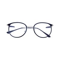 DIXON TITANIUM TR90 1819 AG77 Spectacles Frame in Blk+golden — view 4