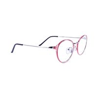 DIXON TITANIUM TR90 1824 AG79 Spectacles Frame in Light Pink+silver — view 2