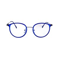 DIXON TITANIUM TR90 1819 AG80 Spectacles Frame in Blue+silver — view 1