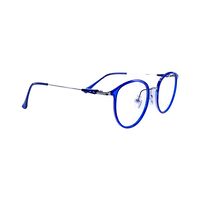 DIXON TITANIUM TR90 1819 AG80 Spectacles Frame in Blue+silver — view 2