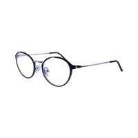 DIXON TITANIUM TR90 1824 AG83 Spectacles Frame in Matte Black +silver — view 3