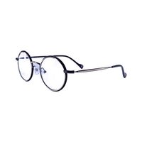 STEWART 8315 AG85 Spectacles Frame in Black & Silver — view 3
