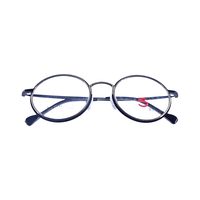 STEWART 8315 AG85 Spectacles Frame in Black & Silver — view 4