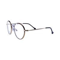 STEWART 8318 AG86 Spectacles Frame in Golden Black — view 3