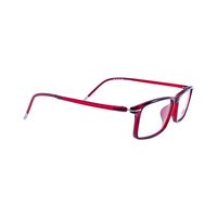 X-EYE X1014 AH27 Spectacles Frame in Glossy Red — view 2