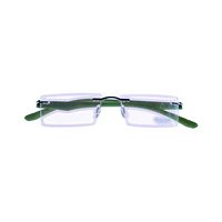 SHINHO SH004 AH39 Spectacles Frame in Transparent & Gunmetal Gray — view 4