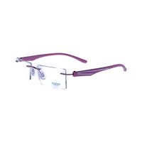 SHINHO SH001 AH41 Spectacles Frame in Transparent & Pink — view 3