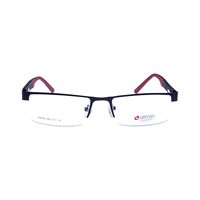 ARMLIN AR004 AI21 Spectacles Frame in Half Glossy Black Half White — view 1