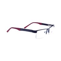 ARMLIN AR004 AI21 Spectacles Frame in Half Glossy Black Half White — view 2