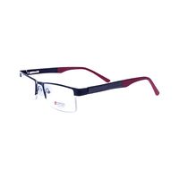 ARMLIN AR004 AI21 Spectacles Frame in Half Glossy Black Half White — view 3