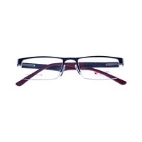 ARMLIN AR004 AI21 Spectacles Frame in Half Glossy Black Half White — view 4