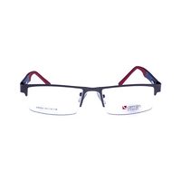 ARMLIN AR003 AI23 Spectacles Frame in Half Gunmetal Gray Half White — view 1