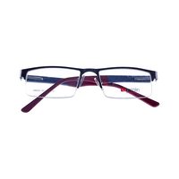 ARMLIN AR003 AI23 Spectacles Frame in Half Gunmetal Gray Half White — view 4