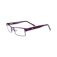 FLEMASS 5 AI55 Spectacles Frame in Glossy Dark Copper Red — view 3